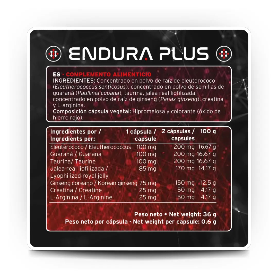 Endura Plus (Suplemento Energizante)