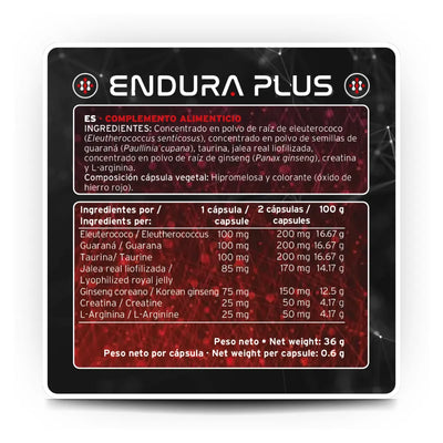 Endura Plus (Suplemento Energizante)